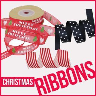 Christmas Gift Ribbons Party Needs