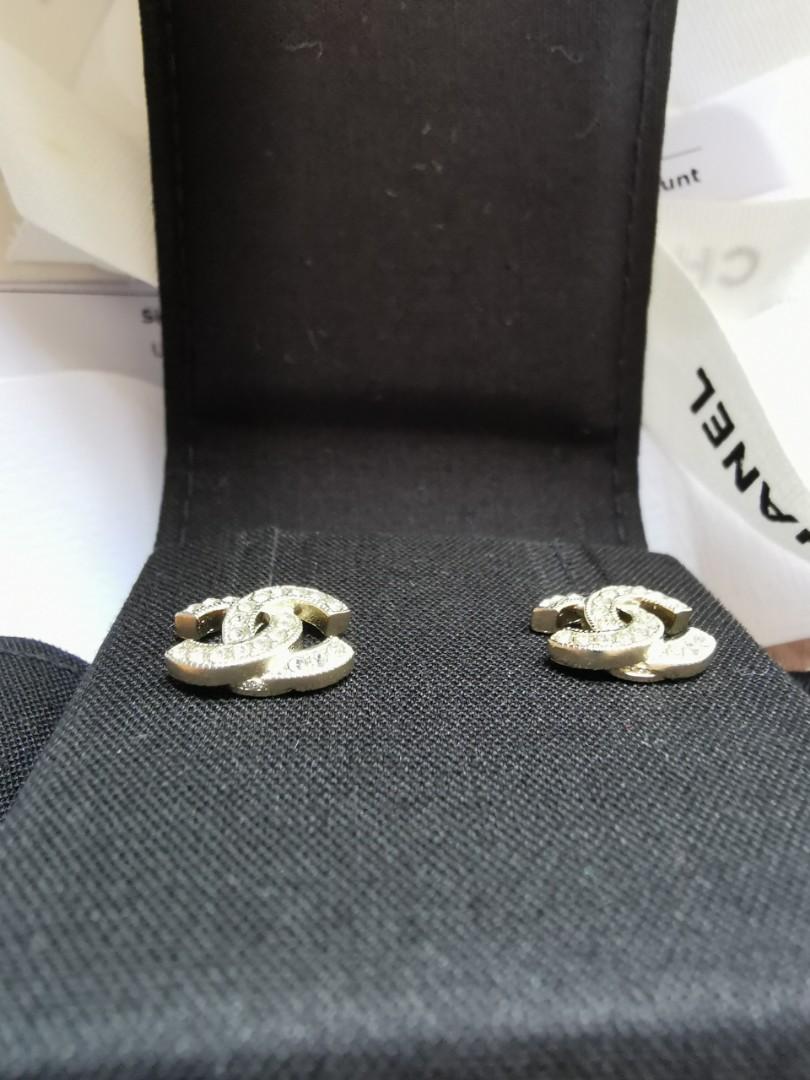 Chanel - Authenticated Earrings - Silver Gold for Women, Never Worn