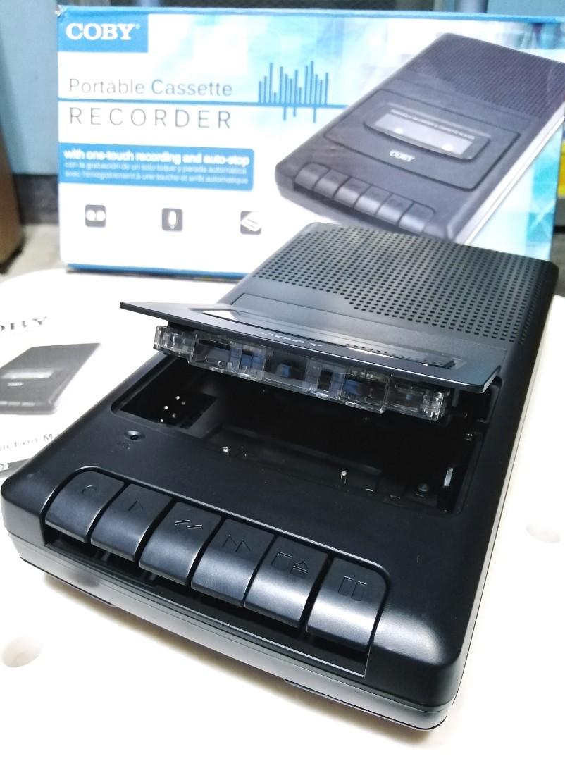 Coby Portable Cassette Tape Deck Player and Recorder, Audio, Other