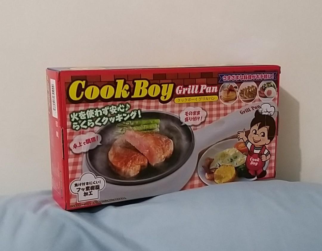 Cook Boy グリルパン白 - 調理器具