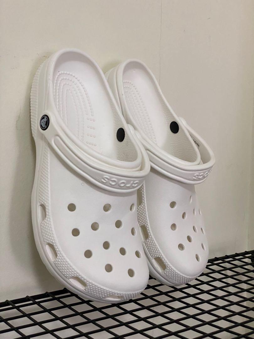 White crocs 2024 mens 10