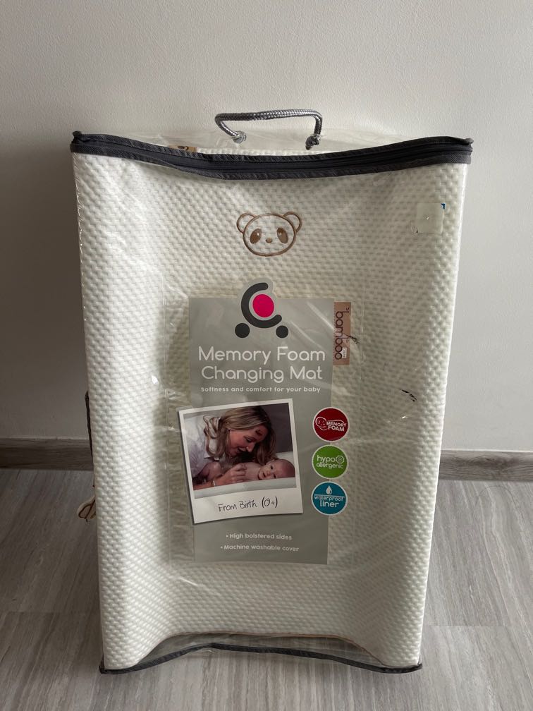 Cuddle co baby cot Memory foam changing mat, Babies & Kids, Bathing