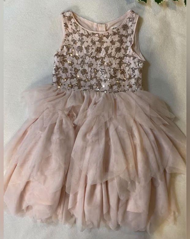 Party Dress H M Babies Kids Babies Kids Fashion on Carousell