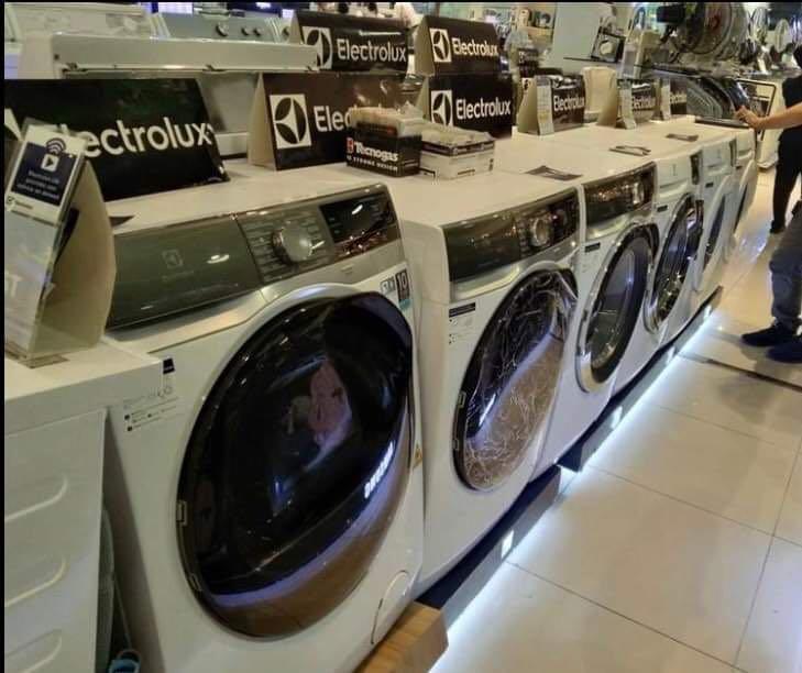 ELECTROLUX FRONT LOAD WASHING MACHINE (Category: Washing Machines and Dryers) located in Quezon City. Submitted by annys.online (Listing ID 1125876329, Image 1). Description: Electrolux Front Load Washing Machine EWF7024D3WB 7 kgs- 23,500 EWF8024P5WB 8 kgs: 30,500 EWF9024P5WB 9 kgs: 33,700 EWF9042R7SB 9 kgs with sensor and wifi: 33,200 EWF1042Q7WB 10 kgs: 39,000 EWF114R9SB SRP 65,995 Cash:44,500 Washer and Dryer Combo EWW1142R7MB 11 kgs washer an