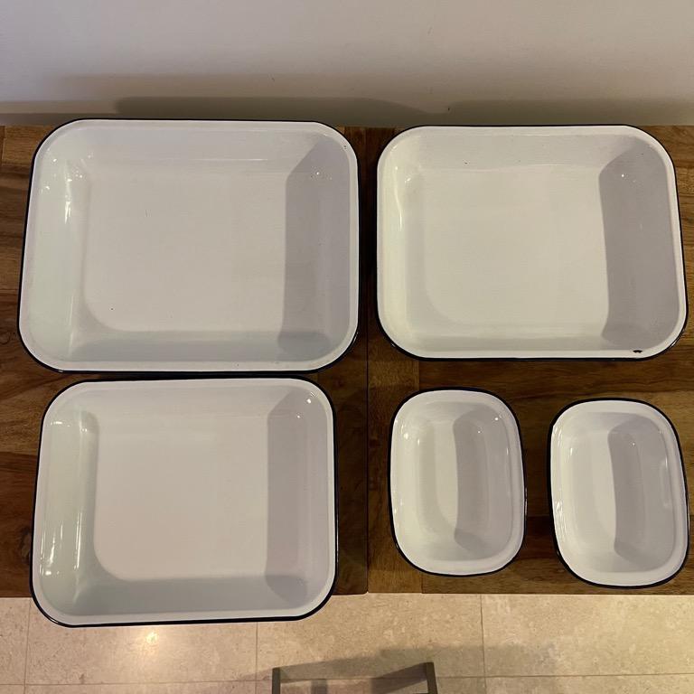 Falcon 5piece enamelware bake set, Furniture & Home Living