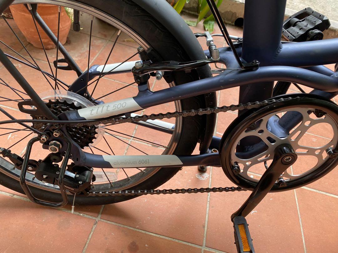 tilt 500 20in 7sp folding bike