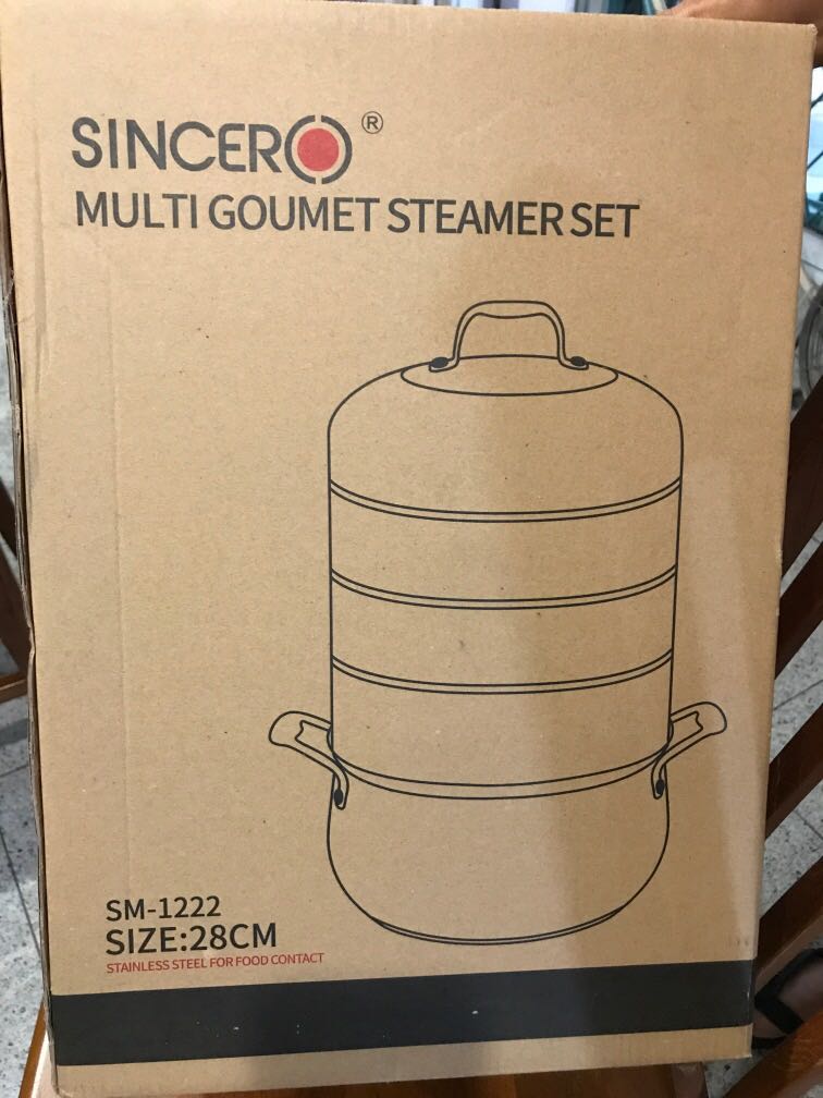 Food Steamer Sincero TV Home Appliances Irons Steamers on