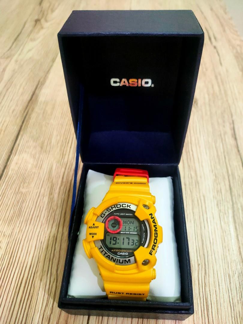 G shock frogman kuning sales