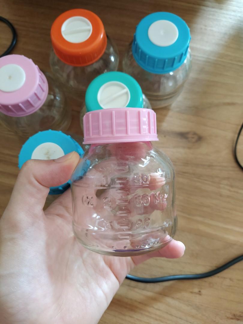 Glass Milk Storage Bottles, Babies & Kids, Nursing & Feeding