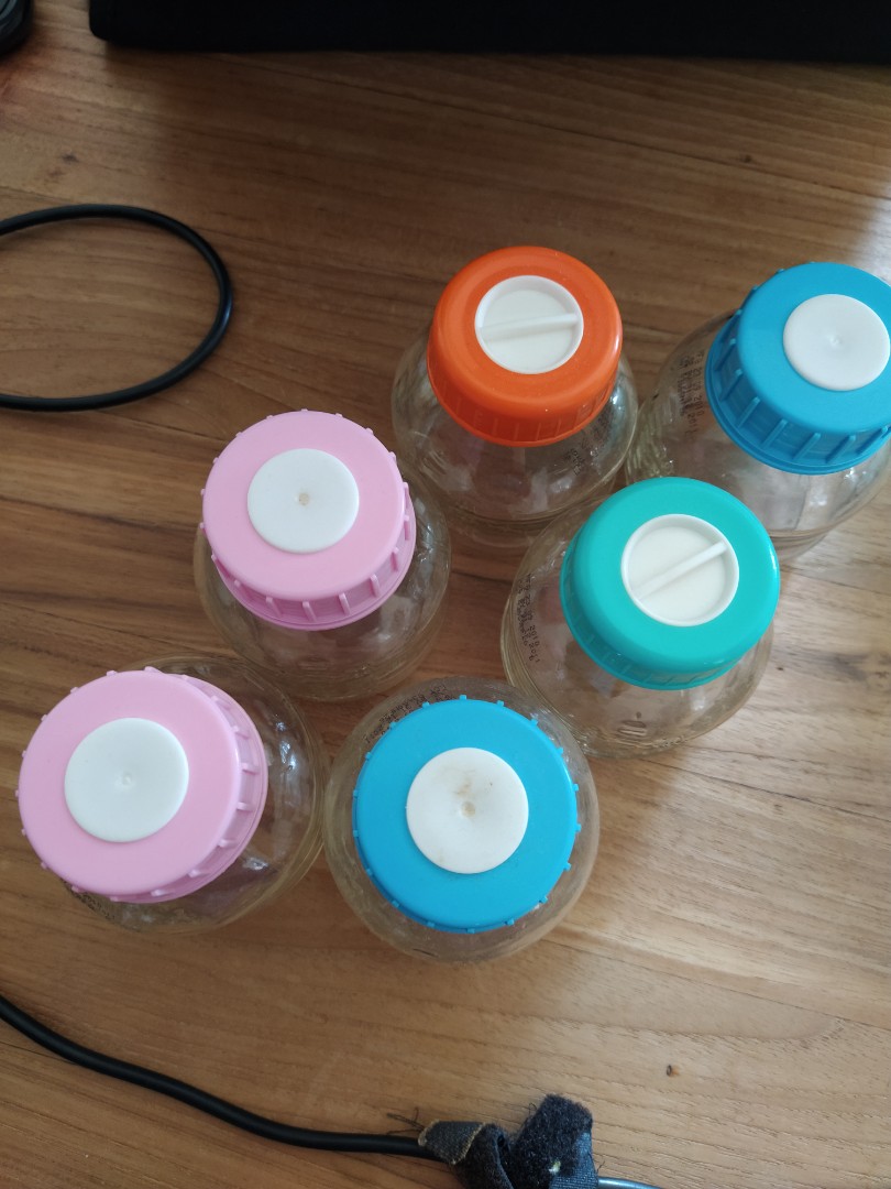 Glass Milk Storage Bottles, Babies & Kids, Nursing & Feeding