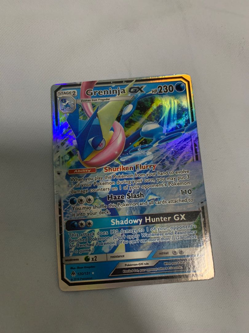 Greninja GX (120/131) [Sun & Moon: Forbidden Light]