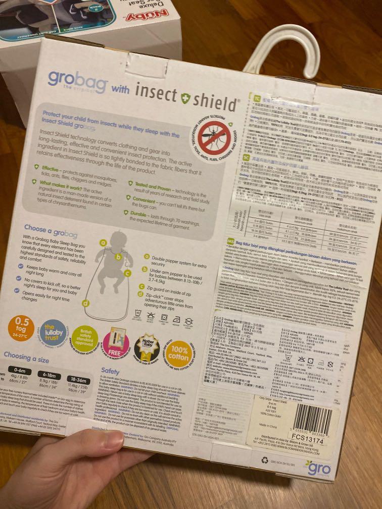 Grobag sales insect shield