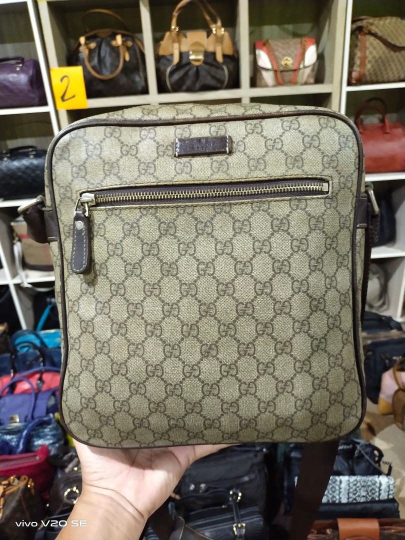 Sling bag gucci lelaki sales