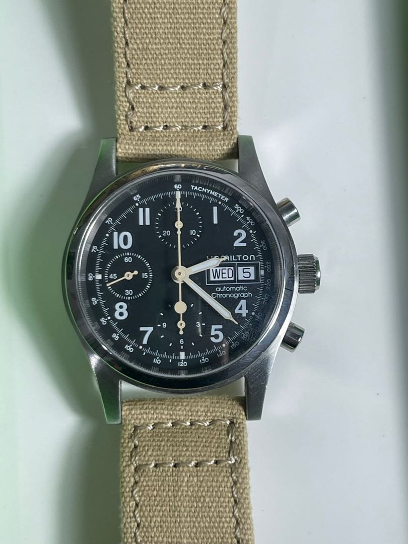 Hamilton hot sale chronograph 38mm