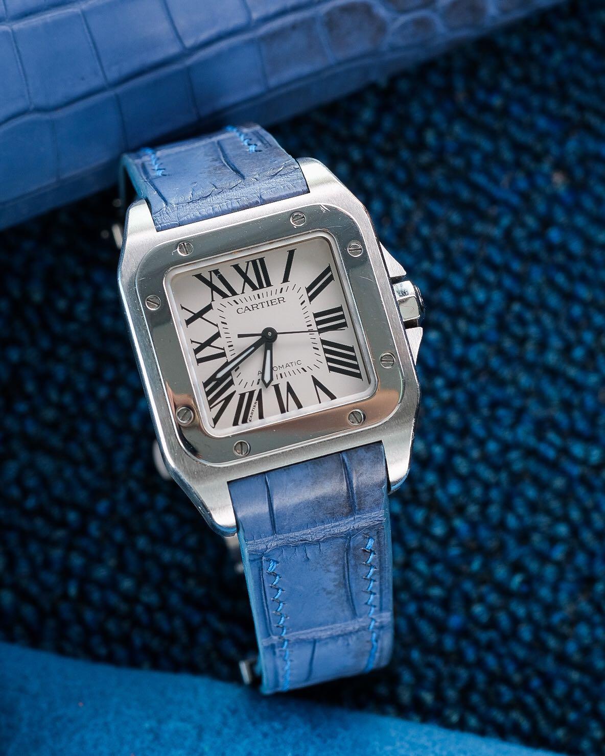 Cartier santos replacement strap top