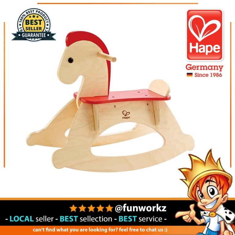 Hape Rock and Ride Rocking Horse Hobbies Toys Toys Games on Carousell