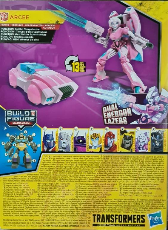 HASBRO Transformers Bumblebee Cyberverse Adventures DC (Category: Action & Battle Toys) located in Manila. Submitted by henzelhannah (Listing ID 1121499620, Image 3). Description: PTPA; HASBRO Transformers Bumblebee Cyberverse Adventures DC: 1. Arcee 2. Grimlock 3. Thunderhowl Set Sale Php3,600.00 Individual Price Php1,300.00 Mall Price Php1,699.75 each 09327247535.