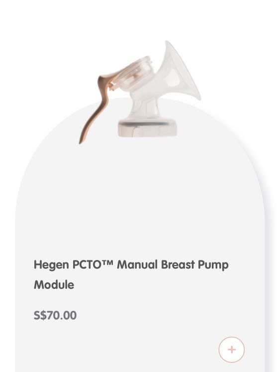 Hegen PCTO Manual Breast Pump and Milk Storage, Babies & Kids, Nursing