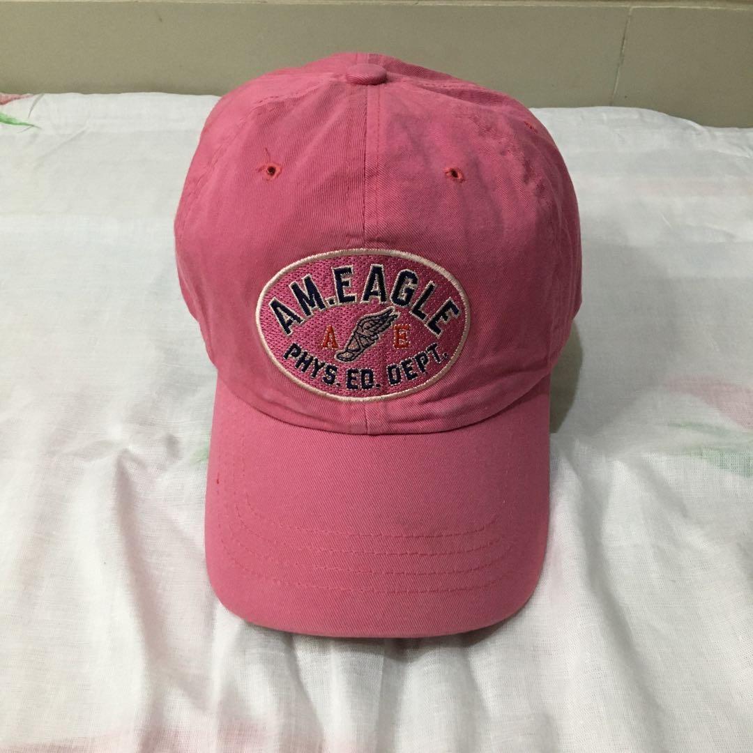 Hot pink baseball cap, Fesyen Wanita 