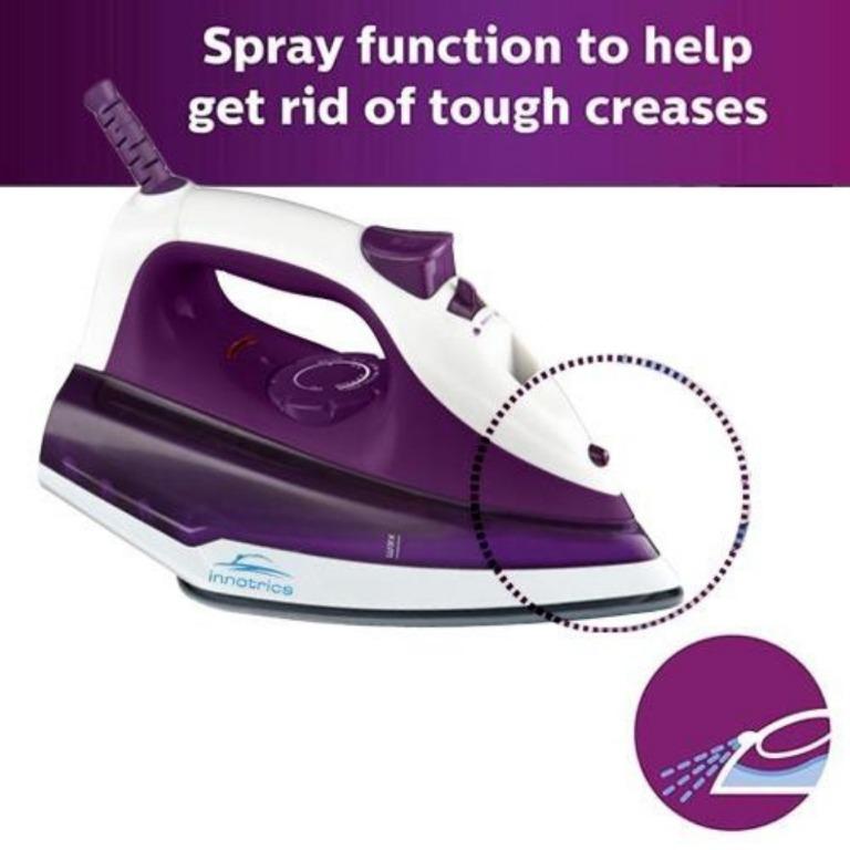 Innotrics Steam Iron (SI-1608BA), TV & Home Appliances, Irons ...