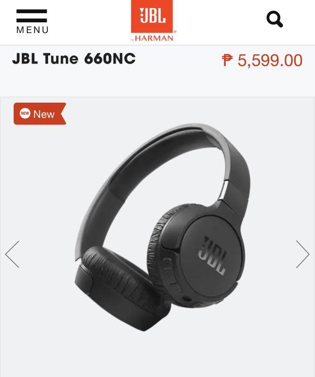 JBL Bluetooth On-Ear Headphones (black) (Category: Headphones & Headsets) located in Quezon City. Submitted by mystorageroom (Listing ID 1125870652, Image 1). Description: Sale!!! No issues/damages Bluetooth 5.0 55 hours playback time Active Noise Cancelling Black With detachable cable With box/manual SF/Booking/Pick-up/Delivery by buyer .