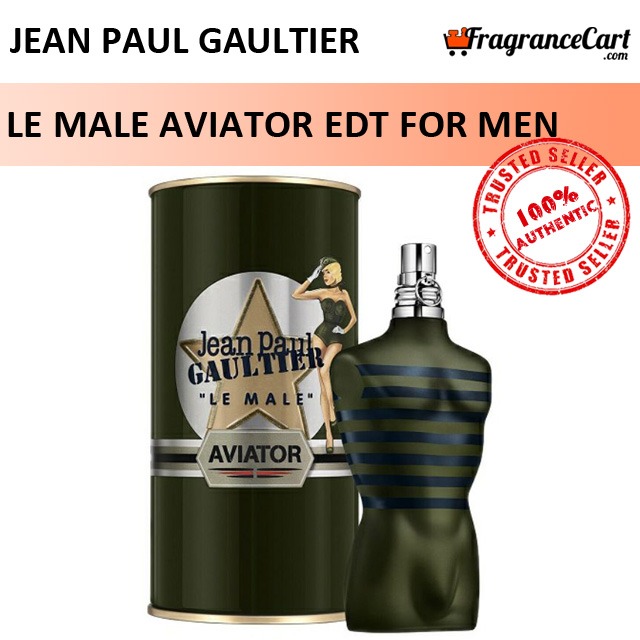 Jean Paul Gaultier Le Male Aviator EDT for Men (125ml) JPG Eau de