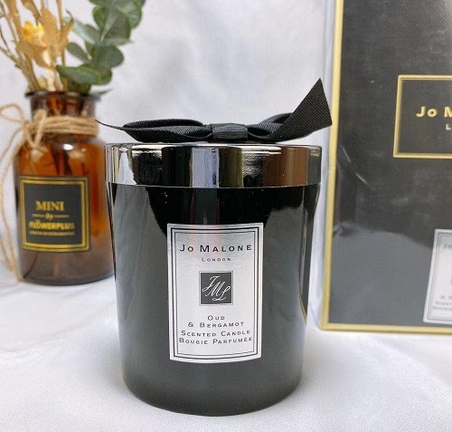 Jo Malone Oud & Bergamot Home Scented Candle, 200g, Furniture & Home ...