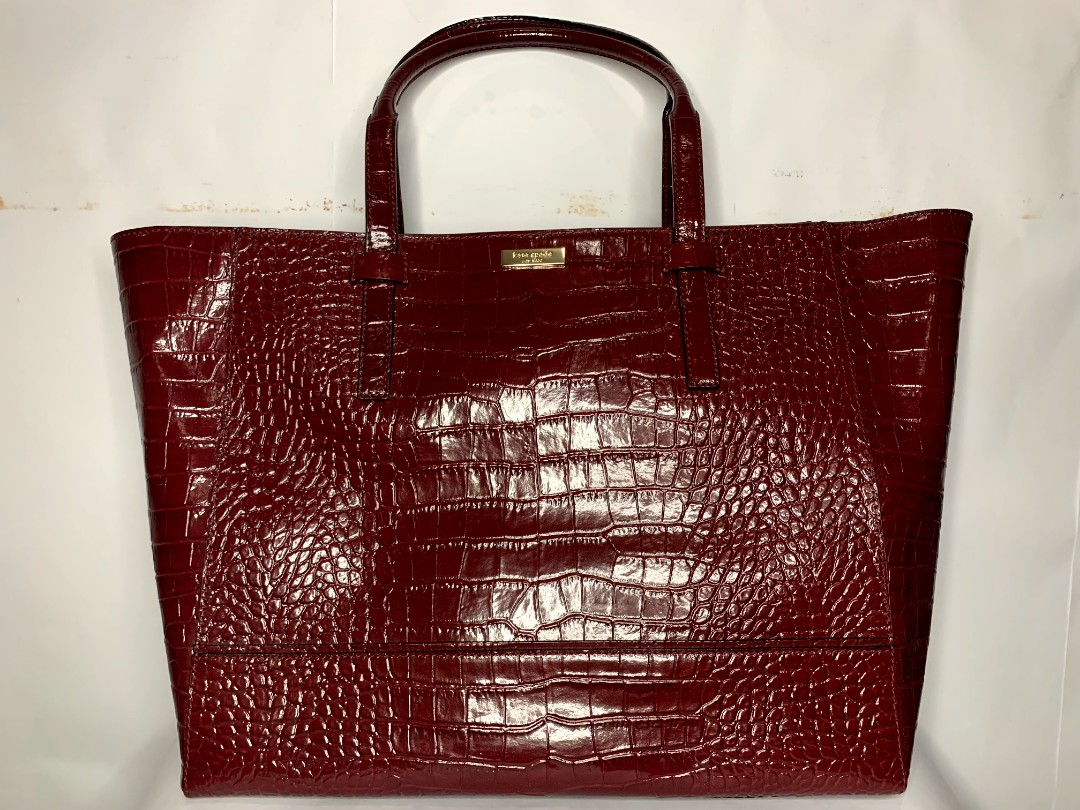 kate spade embossed tote
