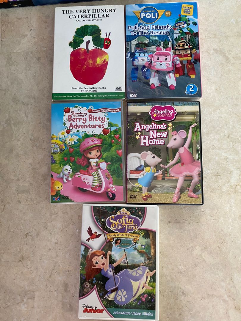 Kids DVD, Hobbies & Toys, Music & Media, CDs & DVDs on Carousell