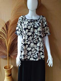 BLOUSE BUNGA BUNGA