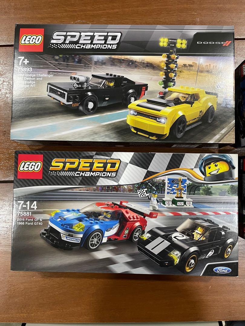 Lego Speed champions assorted sets 75881/ 75893/75889/75885