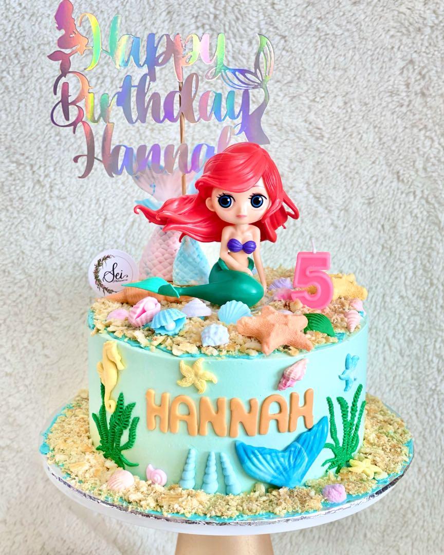 Little Mermaid Ariel Cake – Cocostreatla