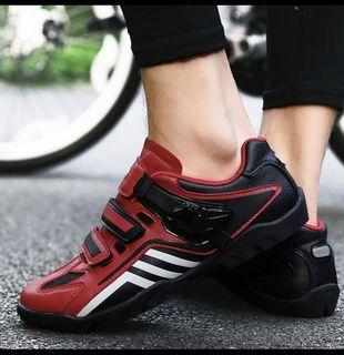Lockless Power Riding Shoes Mens/Womens Casual Breathable Non-Lock Hard Bottom Riding Shoe