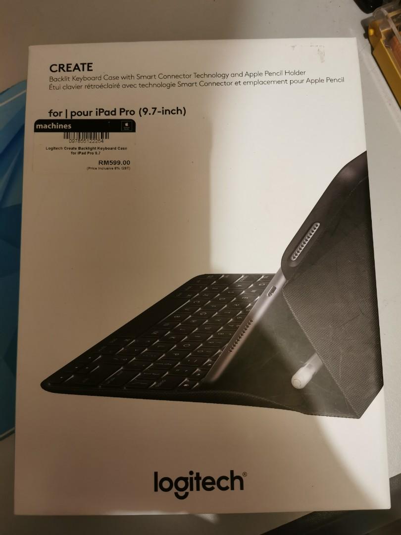 Logitech Wireless Keyboard iPad Pro 9.7, Mobile Phones & Gadgets, Mobile & Gadget Accessories