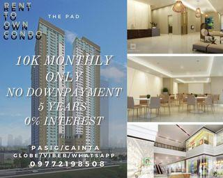 Mandaluyong 1BR Condo 10k Monthly PROMO for SALE NO DOWNPAYMENT RENT TO OWN PADDINGTON PLACE nr BGC ORTIGAS SM MEGAMALL SHANGRILA STARMALL LANCASTER HOTEL