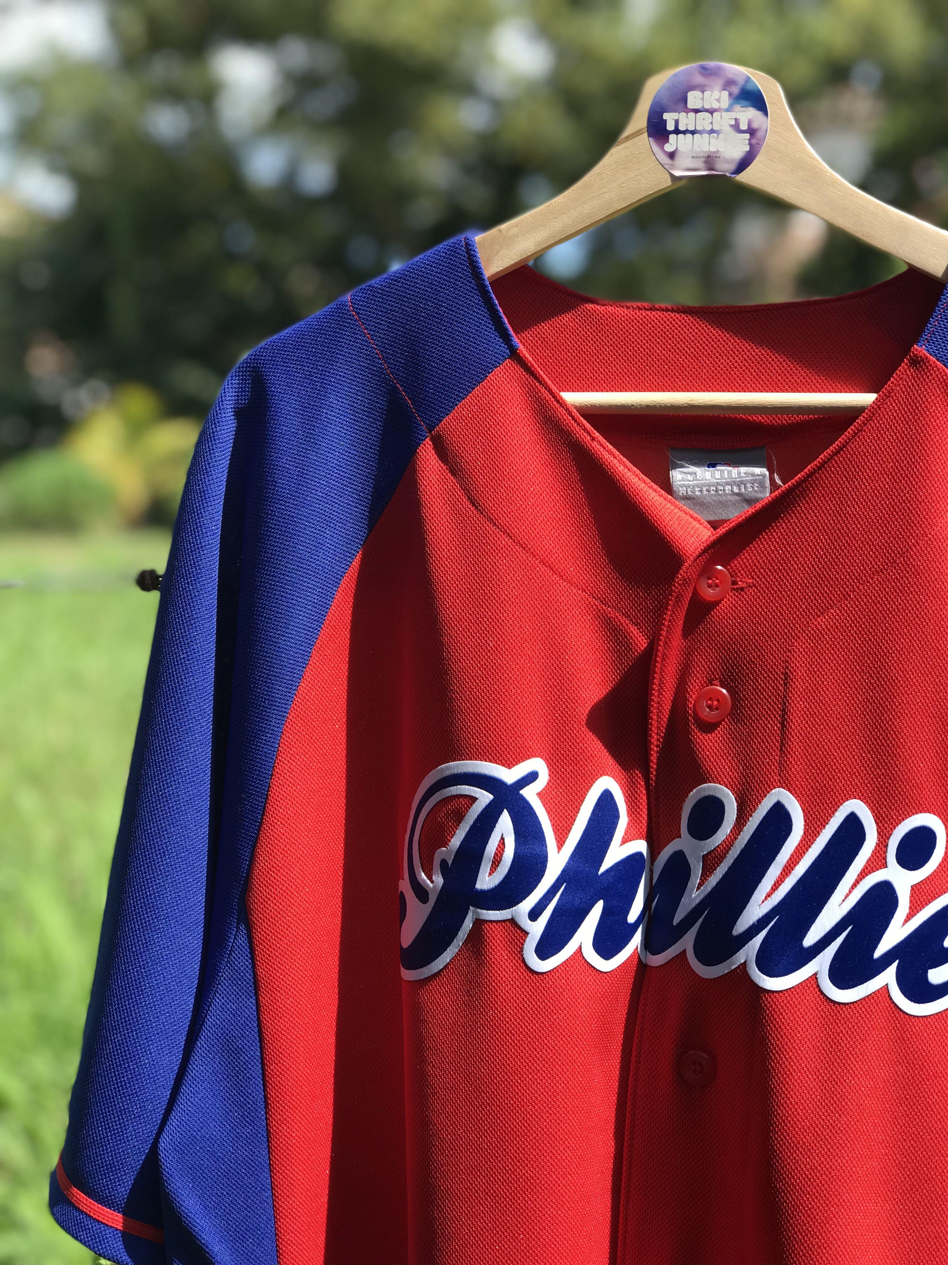 24-Hour Sale⚡️MLB Phillies Jersey (Tags: Vtg, Vintage, Y2K