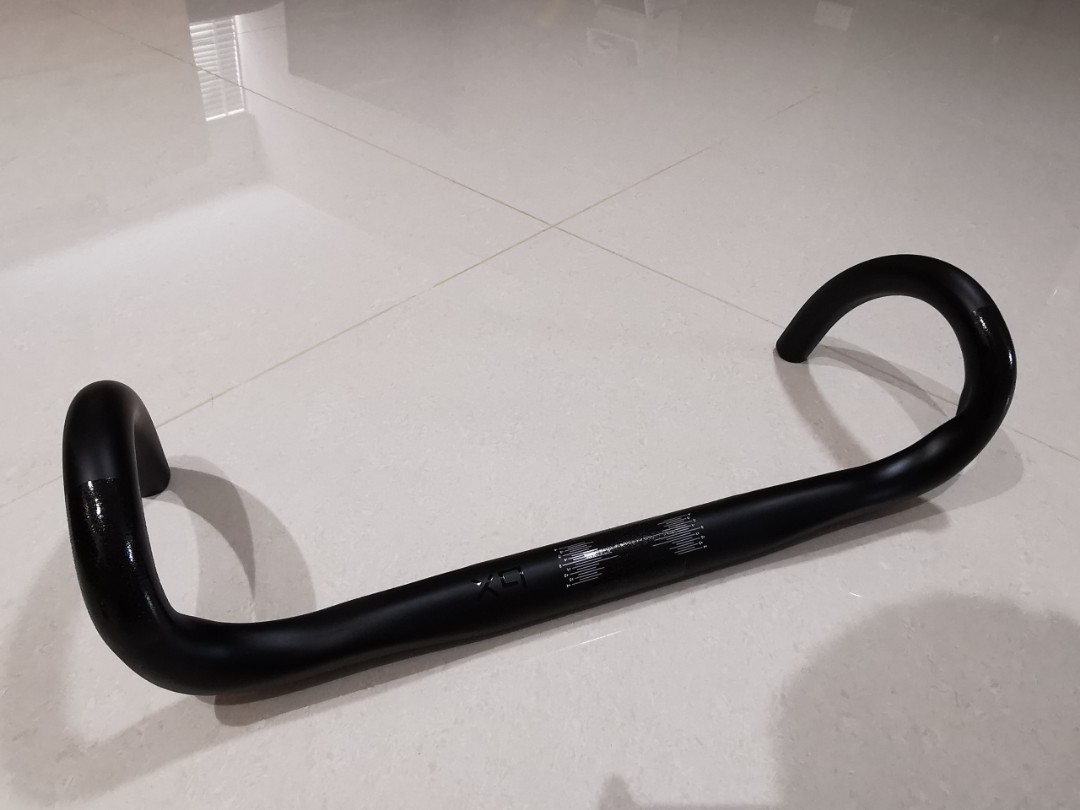(New) Carbon Drop Bar Lightweight Road Handlebar from Brand X, Sports