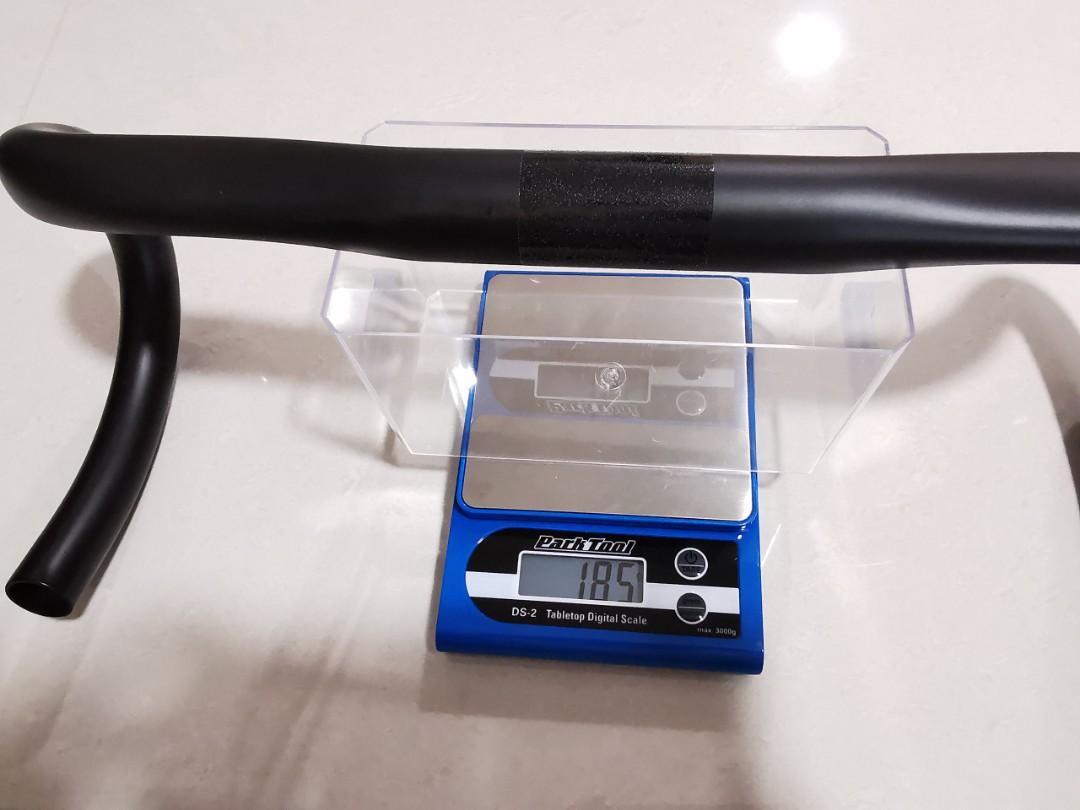 (New) Carbon Drop Bar Lightweight Road Handlebar from Brand X, Sports