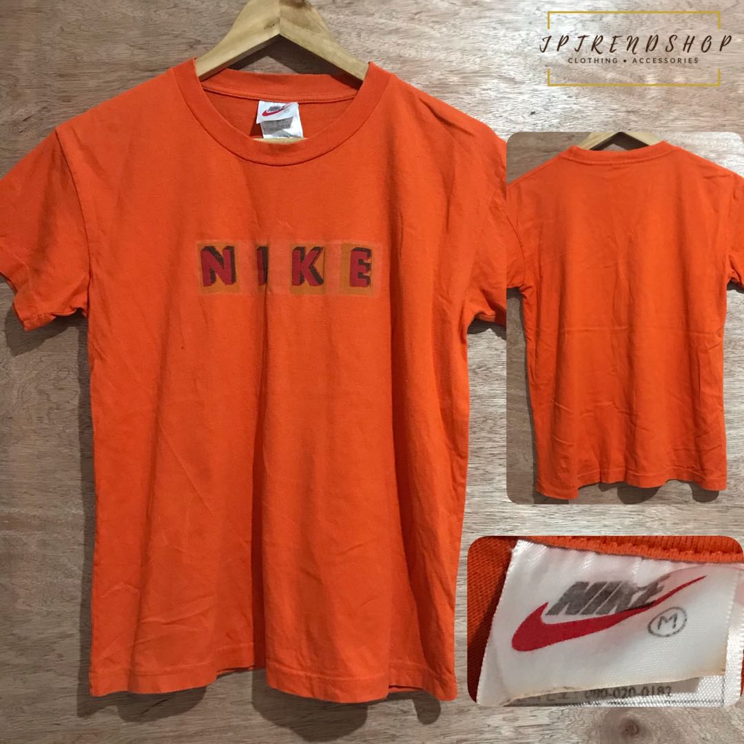 NIKE VINTAGE GRAPHIC T SHIRT (Orange 