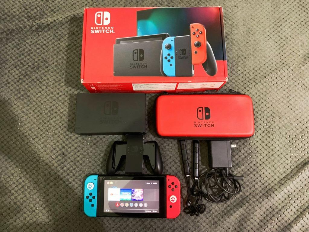 Nintendo Switch V2 Secondhand Unit Video Gaming Video Game