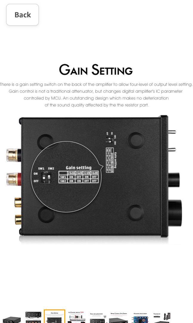 Jual Nobsound G2 Subwoofer Power Amplifier Mini Mono SUB Amp 100W