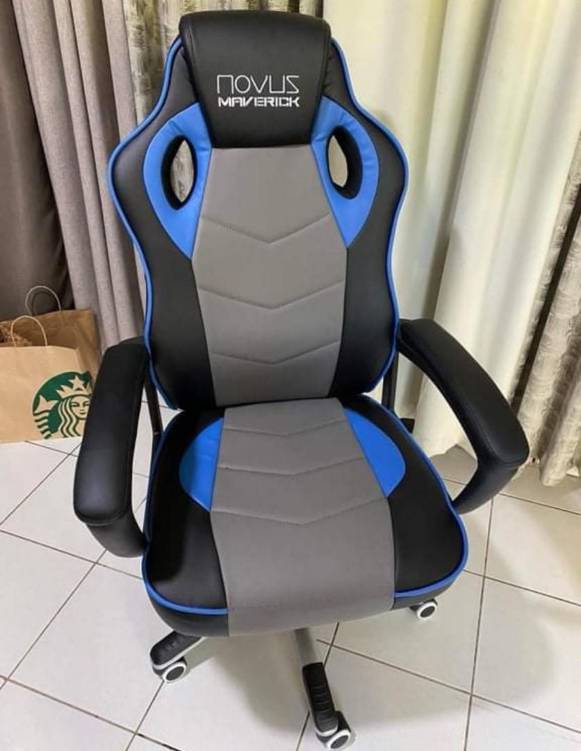 NOVUS MAVERICK CGW100 /CGW105 GAMING CHAIR, Furniture & Home Living