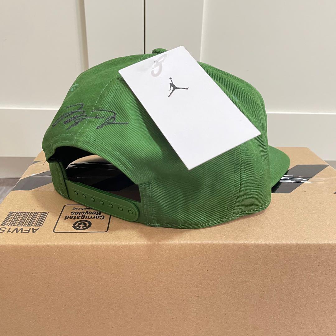 White air jordan hat hot sale