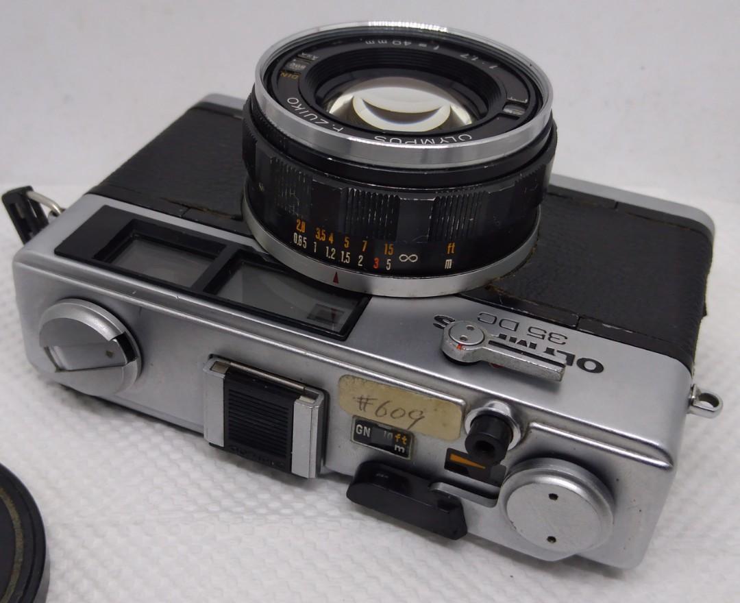 Olympus 35 DC camera (Category: Cameras) located in Las Pinas. Submitted by film101 (Listing ID 1125820597, Image 2). Description: Olympus 35 DC rangefinder camera ➡️*With new cds sensor installed ➡️*new lightseals Newly CLa the ff ➡️*finder ➡️*optics ➡️*clean and lubricates the gear ➡️*calibrates parralax ➡️*aperture blades newly clean --------------- 📸Condition of camera ✔️Meter working seems its accurate and replace new one. ✔️Aperture blades