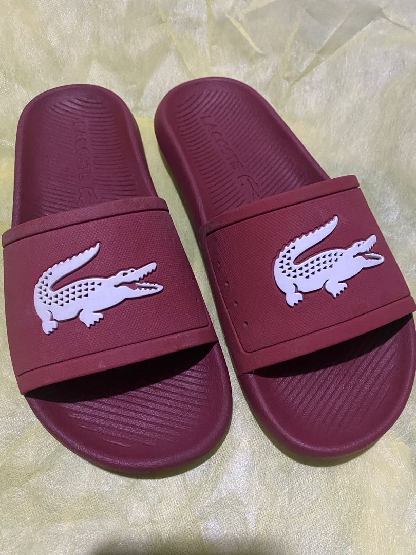 iconic lacoste slides