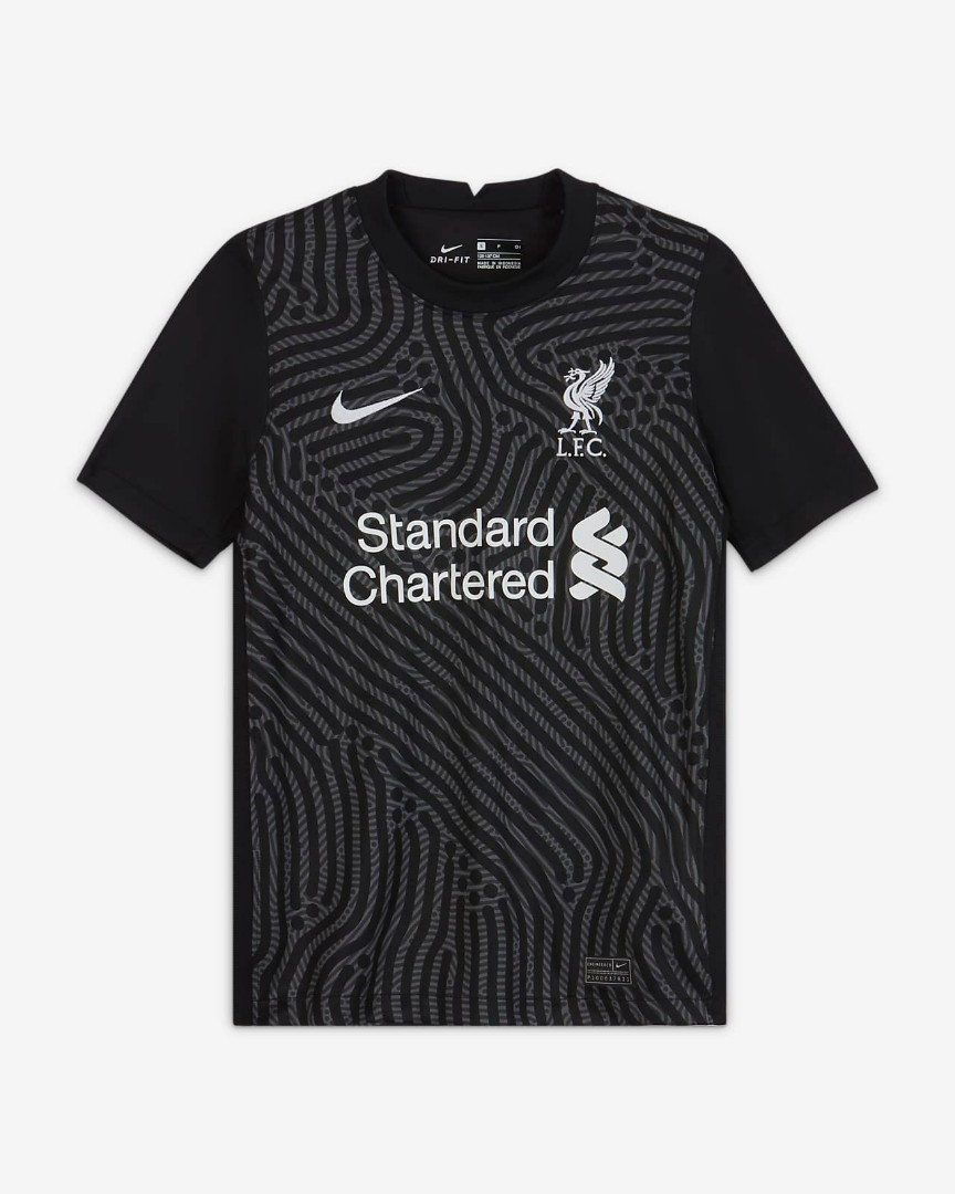 Original LFC Nike Mens Home liverpool Goalkeeper Stadium Jersey 20