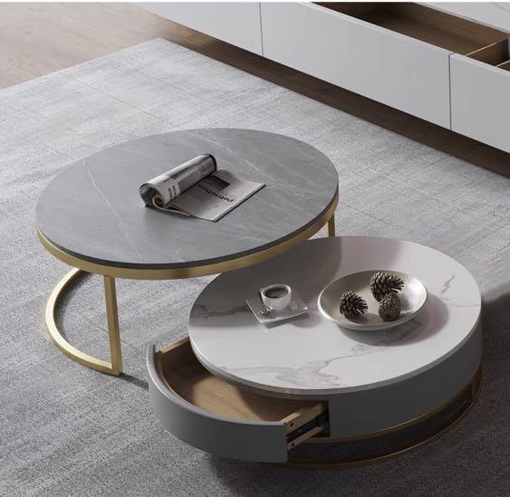 Overlapping coffee table, Furniture & Home Living, Furniture, Other ...