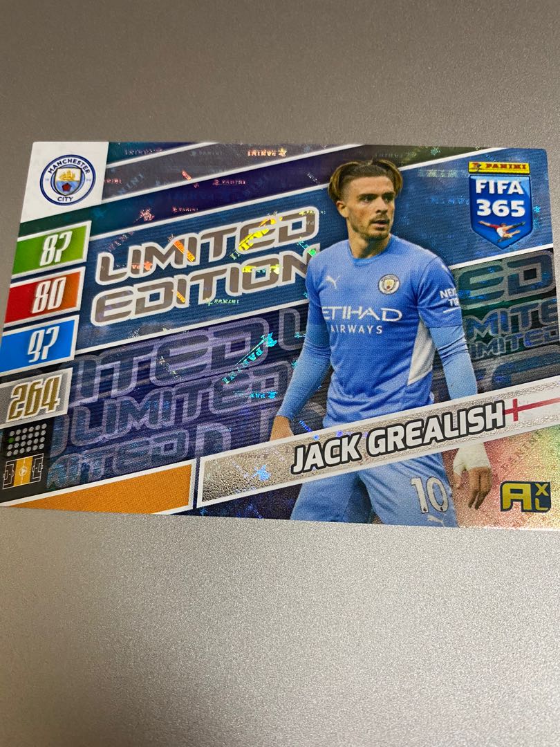 Panini FIFA 365 Adrenalyn XL 2022 Limited Edition Jack Grealish