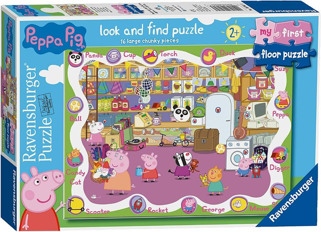Peppa pig floor puzzle clearance