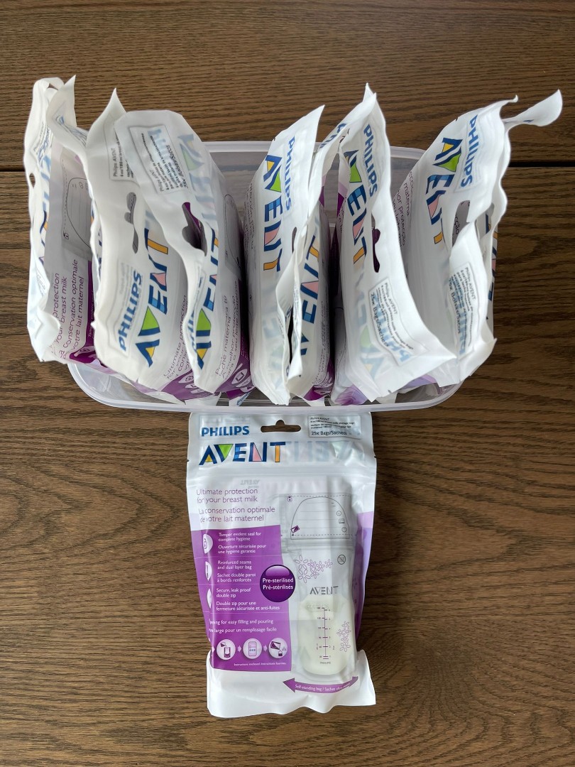 Philips Avent Milk Storage bags 180ml x 25 bags, Babies & Kids, Nursing & Feeding, Breastfeeding